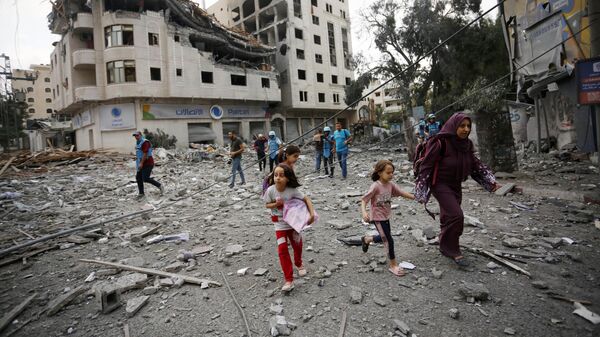 Consecuencias en el norte de Gaza del asedio israelí desatado desde el 7 de octubre de este 2023 - Sputnik Mundo