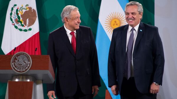 La relación entre México y Argentina es positiva, aún más en los mandatos de Andrés Manuel López Obrador y Alberto Fernández. - Sputnik Mundo