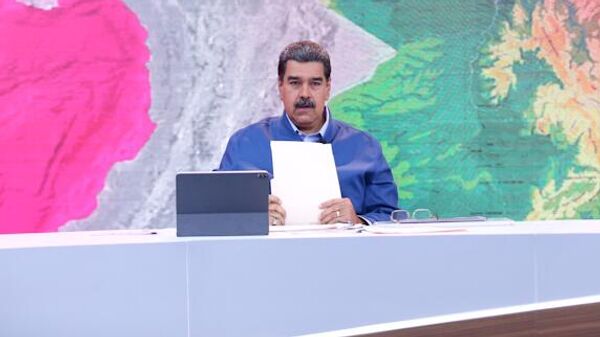 El presidente Nicolás Maduro aborda el tema del Esequibo en septiembre de 2023 - Sputnik Mundo