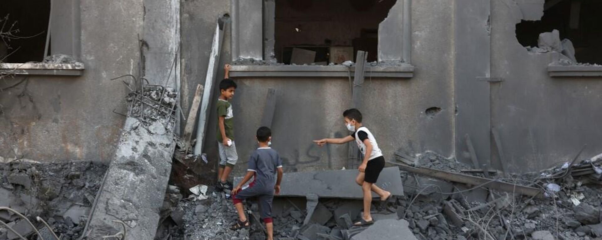 Niños en Gaza  - Sputnik Mundo, 1920, 31.10.2023