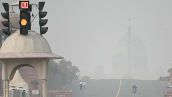 Nueva Delhi sufre altos índices de contaminación. - Sputnik Mundo