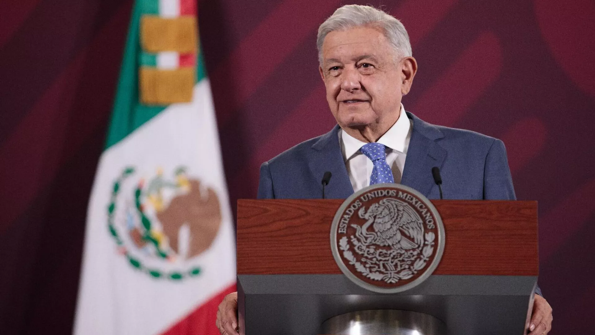 El presidente de México, Andrés Manuel López Obrador. - Sputnik Mundo, 1920, 26.02.2024