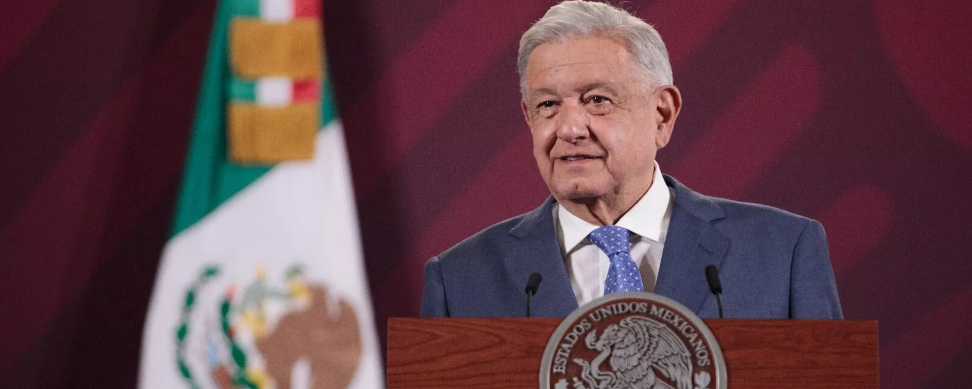 El presidente de México, Andrés Manuel López Obrador. - Sputnik Mundo, 1920, 26.02.2024