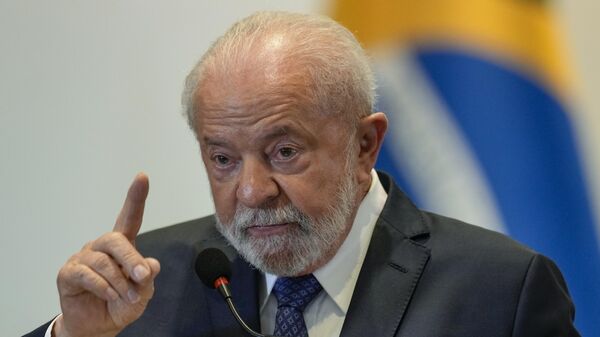 Luiz Inacio Lula da Silva, presidente de Brasil - Sputnik Mundo