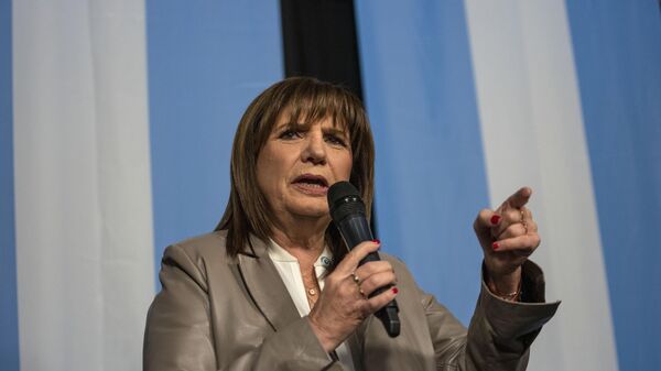Patricia Bullrich, la ministra de Seguridad argentina - Sputnik Mundo