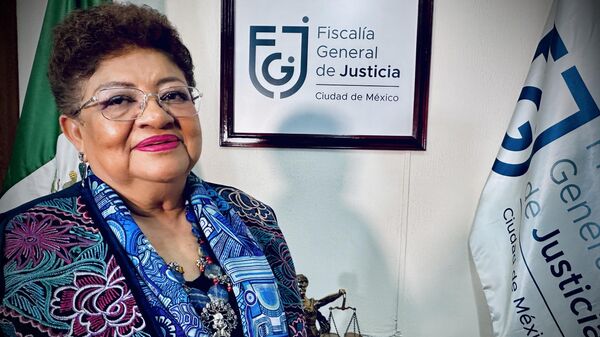 La fiscal general de justicia de la Ciudad de México, Ernestina Godoy Ramos. - Sputnik Mundo