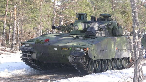 Stridsfordon 90 (SV90), un vehículo de combate de infantería sueco - Sputnik Mundo