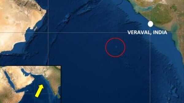 Un buque mercante afiliado a Israel fue alcanzado por un dron frente a la costa occidental de la India en el mar Arábigo - Sputnik Mundo