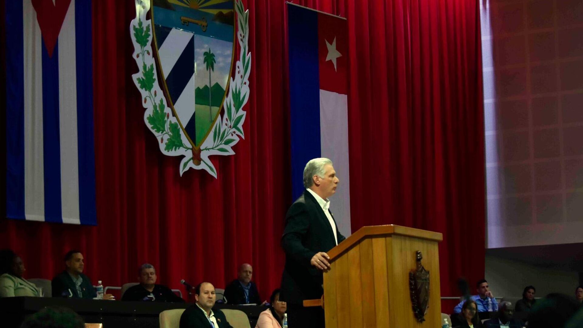 El presidente Miguel Díaz-Canel ante la Asamblea Nacional de Cuba - Sputnik Mundo, 1920, 28.12.2023