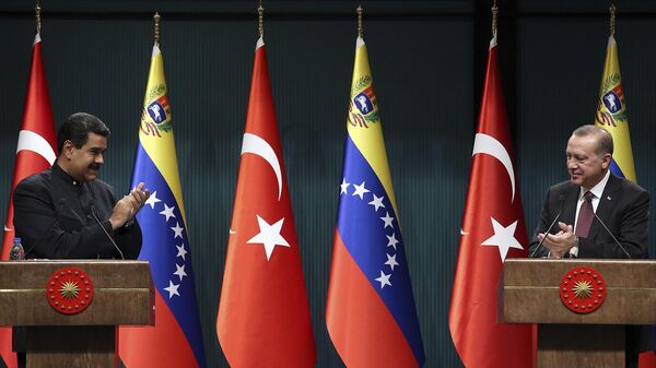 Nicolás Maduro y Recep Tayyip Erdogan  - Sputnik Mundo
