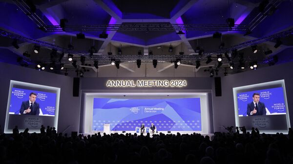 El Foro Económico Mundial de Davos 2024 - Sputnik Mundo