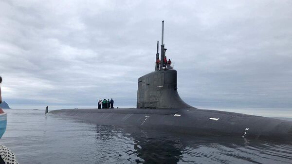 El submarino de ataque rápido de clase Seawolf USS Seawolf (SSN 21)  - Sputnik Mundo