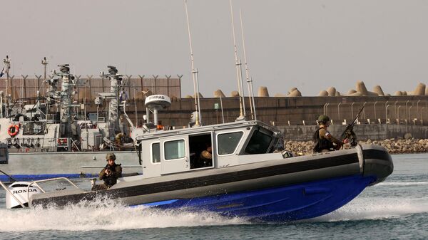 La Marina de Israel patrulla el puerto de Asdod en diciembre de 2023 (Imagen referencial) - Sputnik Mundo