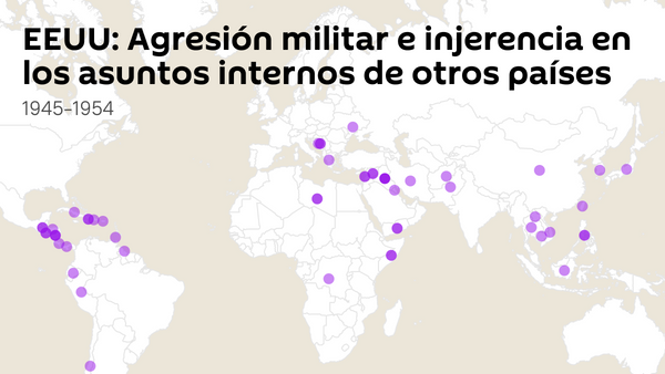 Historia de agresión: operaciones militares e injerencias en otros países por parte de EEUU - Sputnik Mundo