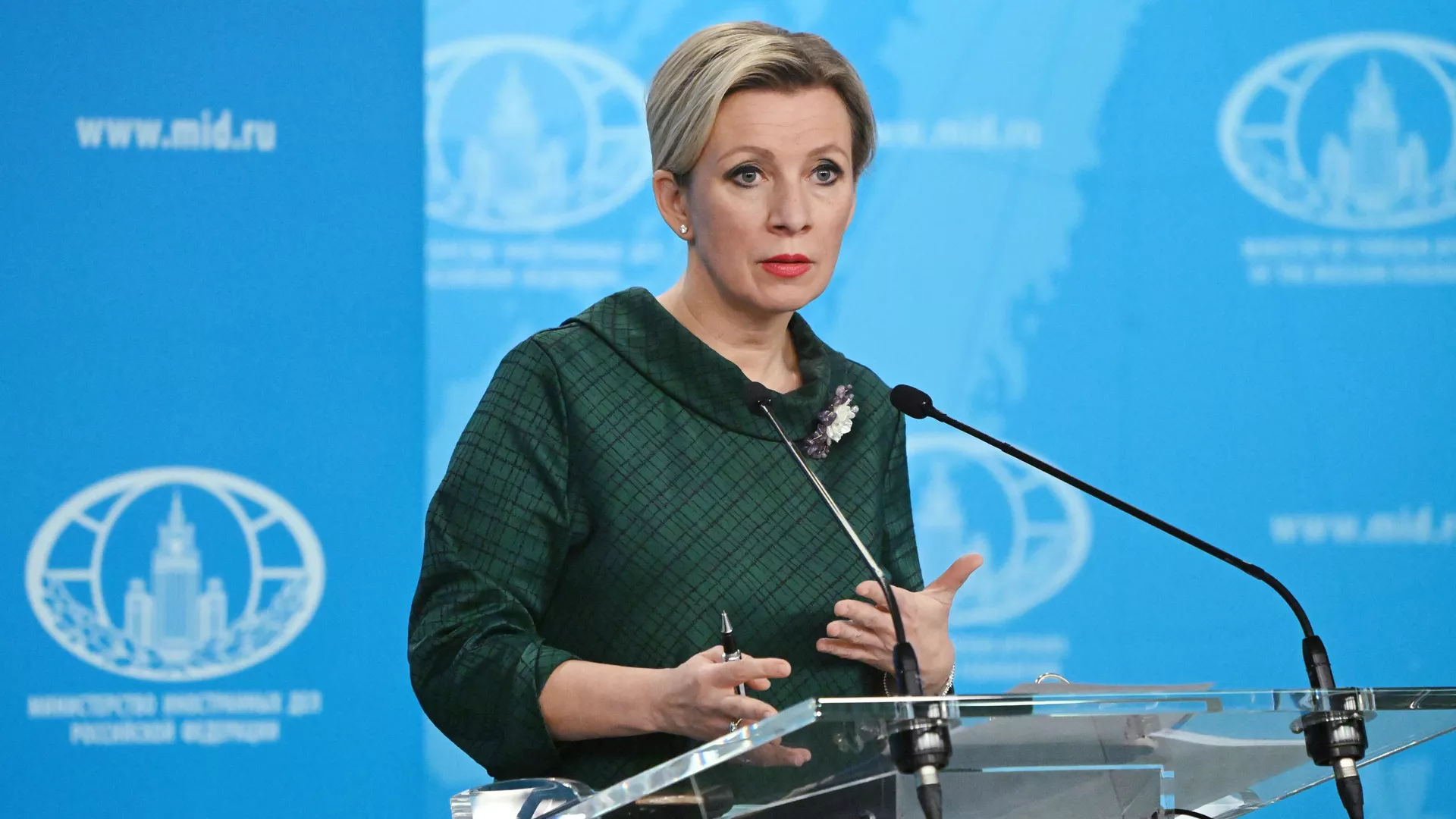 María Zajárova, portavoz de la Cancillería rusa - Sputnik Mundo, 1920, 03.02.2024