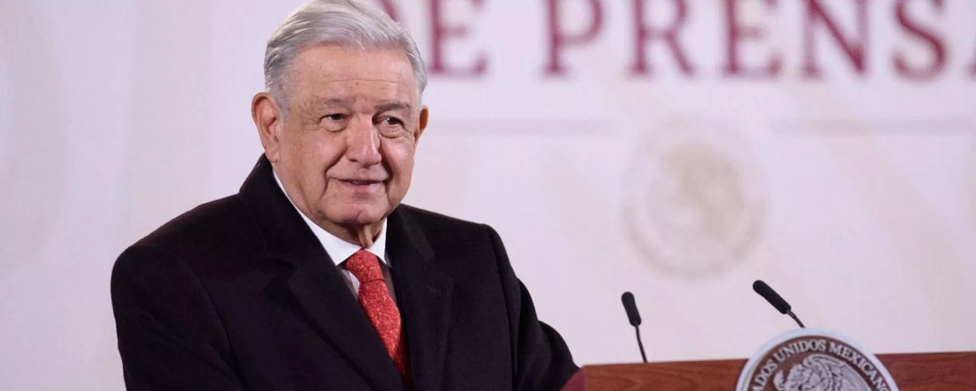 El presidente de México, Andrés Manuel López Obrador. - Sputnik Mundo, 1920, 02.02.2024