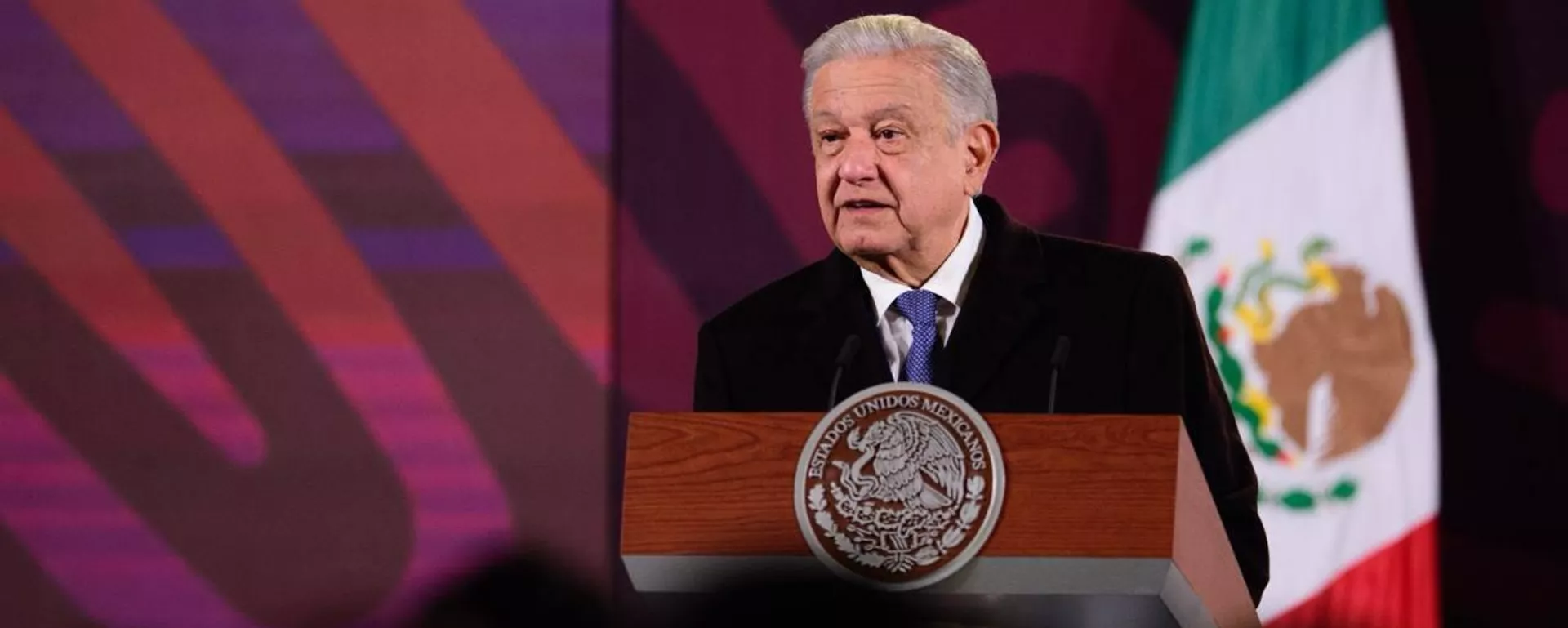 El presidente de México, Andrés Manuel López Obrador. - Sputnik Mundo, 1920, 24.02.2024