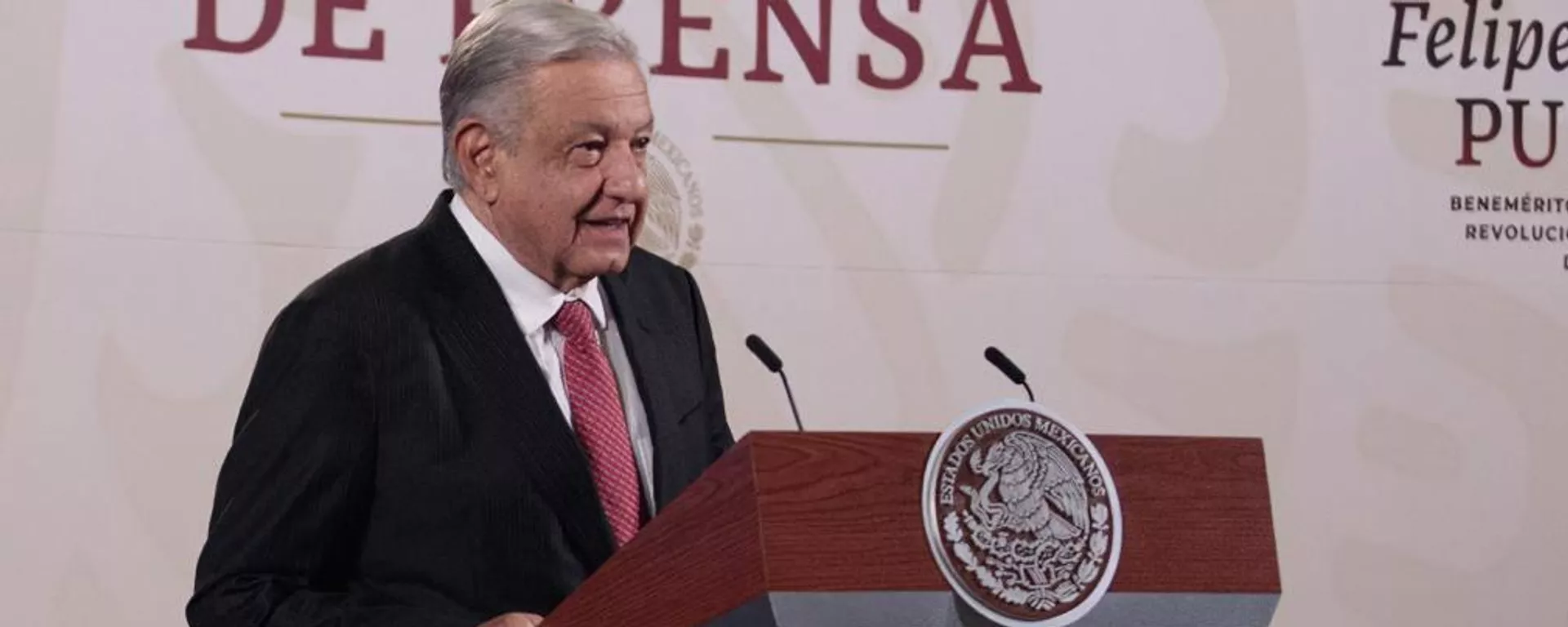 El presidente de México, Andrés Manuel López Obrador. - Sputnik Mundo, 1920, 22.02.2024