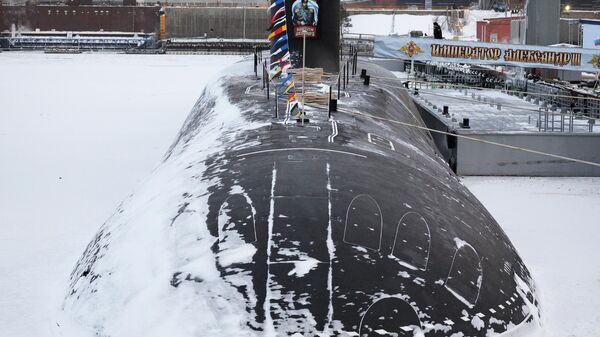 El submarino nuclear Emperador Alejandro III - Sputnik Mundo