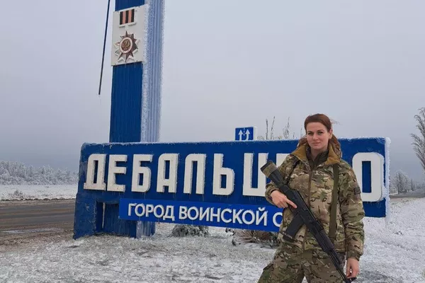 Soldato russo con il soprannome di 'Valkyrie'  a Debaltsevo, nella Repubblica popolare di Donetsk.  - Mondo Sputnik