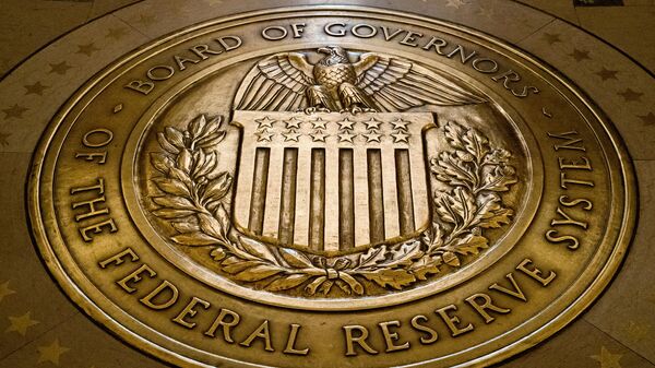 El sello de la Junta de Gobernadores del Sistema de la Reserva Federal de Estados Unidos - Sputnik Mundo