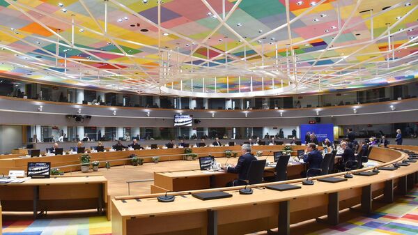 Cumbre de la UE en Bruselas. - Sputnik Mundo