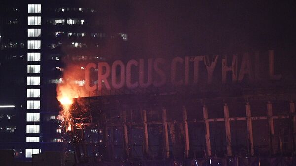 El atentado en Crocus City Hall - Sputnik Mundo