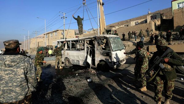 Al menos seis  soldados muertos en un atentado en Afganistán - Sputnik Mundo