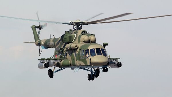 Helicóptero Mi-8 AMTSh - Sputnik Mundo