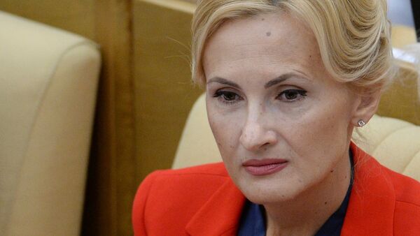 Irina Yarovaya, la jefa del Comité de Seguridad de la Duma rusa - Sputnik Mundo