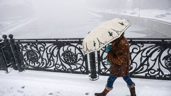 Nieve en Moscú - Sputnik Mundo