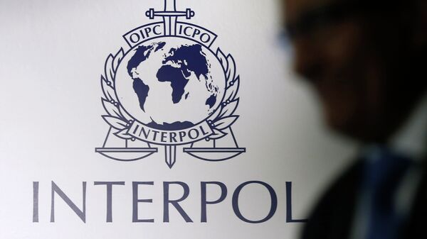 El logo de Interpol - Sputnik Mundo