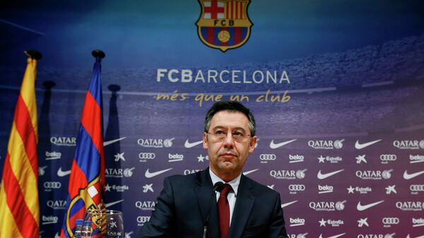 Josep Maria Bartomeu el expresidente del FC Barcelona  - Sputnik Mundo