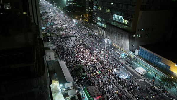 Las protestas del Movimento Passe Livre congregan a cientos en Río de Janeiro y Sao Paulo - Sputnik Mundo
