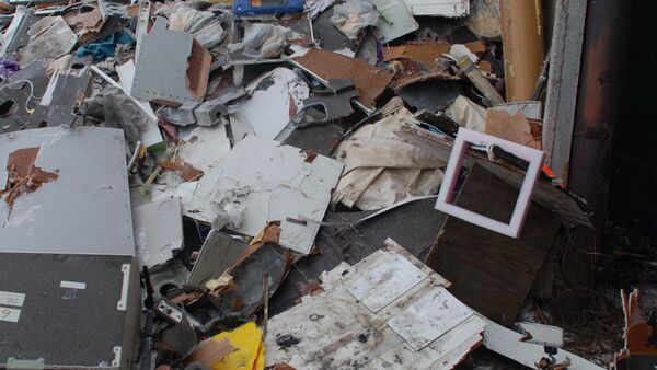 Fragmentos del Boeing 777 de Malaysia Airlines derribado en el este de Ucrania - Sputnik Mundo