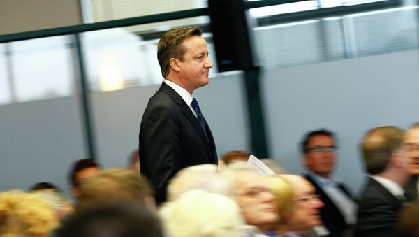 David Cameron, primer ministro de Gran Bretaña - Sputnik Mundo
