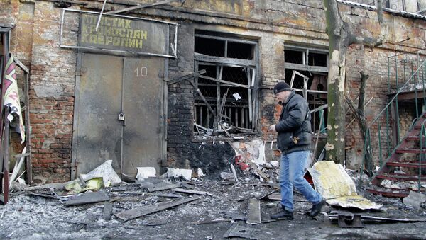 Consecuencias de los ataques en Donetsk - Sputnik Mundo