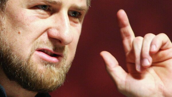 Ramzán Kadírov, líder de la república rusa de Chechenia - Sputnik Mundo