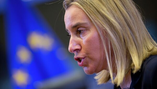 Federica Mogherini, Alta Representante para la Política Exterior de la UE - Sputnik Mundo