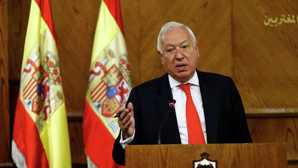 José Manuel García-Margallo, ministro español de Asuntos Exteriores - Sputnik Mundo