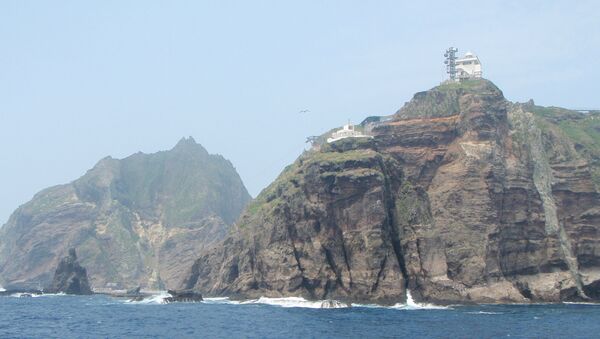 Las rocas de Liancourt (Takeshima en japonés, Dokdo en coreano) - Sputnik Mundo