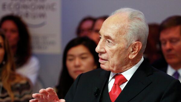 Shimon Peres, expresidente de Israel - Sputnik Mundo