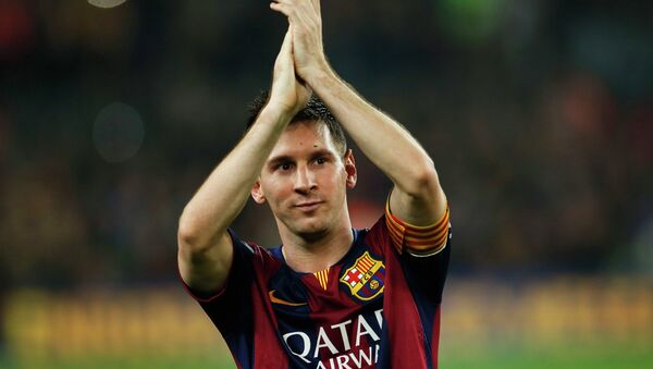 Leo Messi, futbolista del Barça - Sputnik Mundo