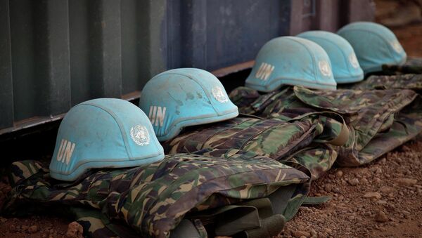 Uniforme de los cascos azules de ONU en Malí (archivo) - Sputnik Mundo