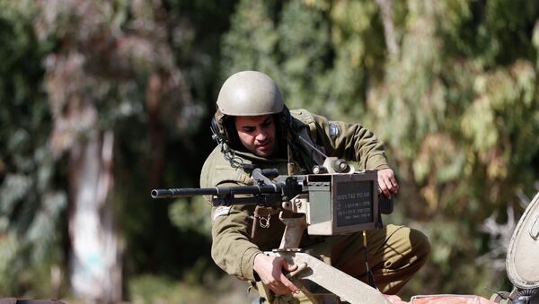Militar israelí en la frontera de Israel con el Líbano - Sputnik Mundo