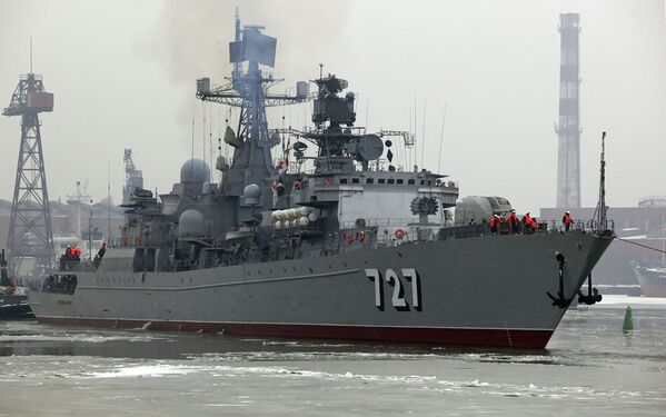 Patrullero Yaroslav Mudri se incorpora a los arsenales de la Armada rusa - Sputnik Mundo