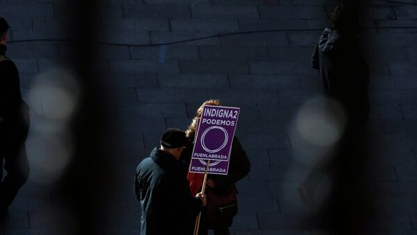 Arranca en Madrid la Marcha del Cambio de Podemos - Sputnik Mundo