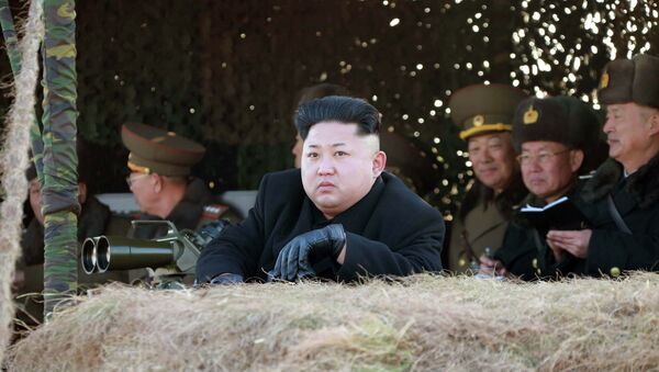 Ким Чен Ын, лидер КНДР - Sputnik Mundo