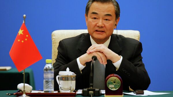 Wang Yi, ministro chino de Asuntos Exteriores - Sputnik Mundo