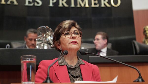 Angélica de la Peña, presidenta de la Comisión de Justicia del Senado - Sputnik Mundo